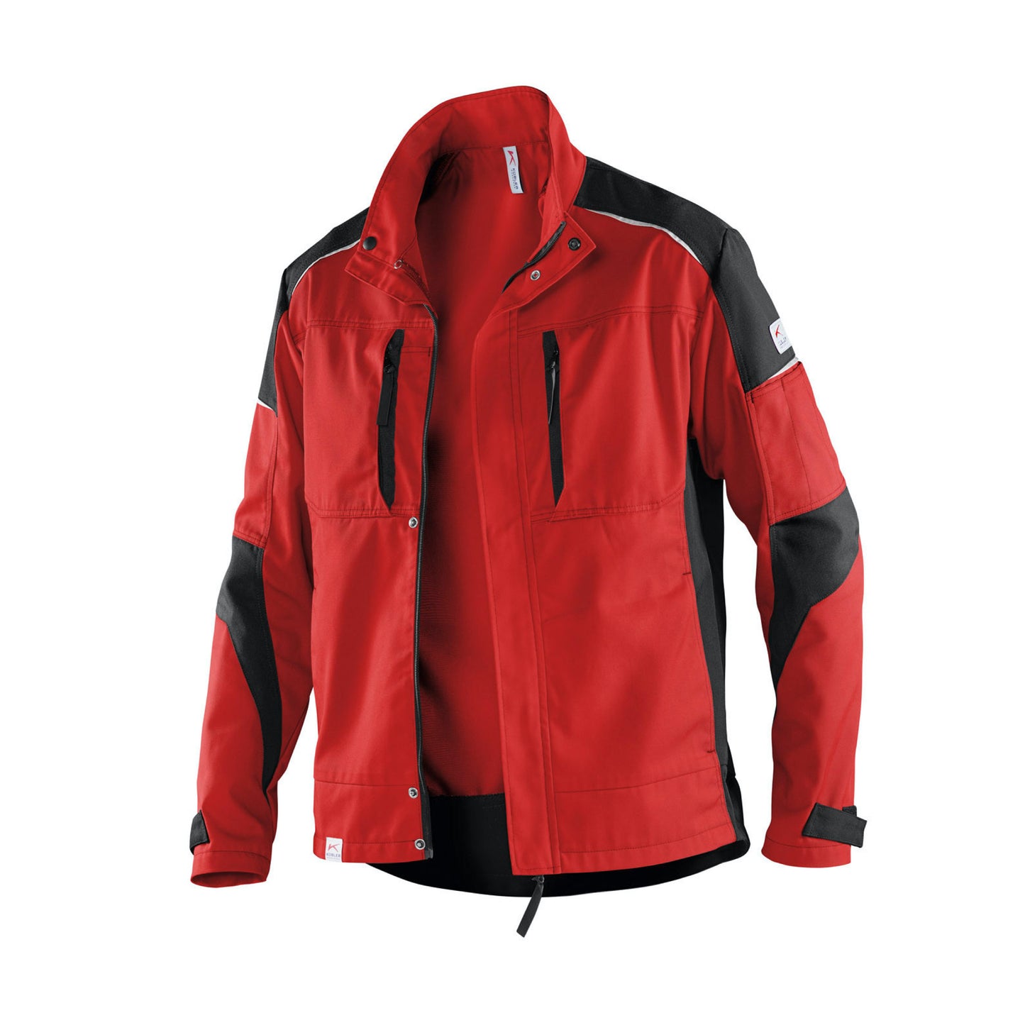 Kübler Activiq Arbeitsjacke Mittelrot/Schwarz 1250