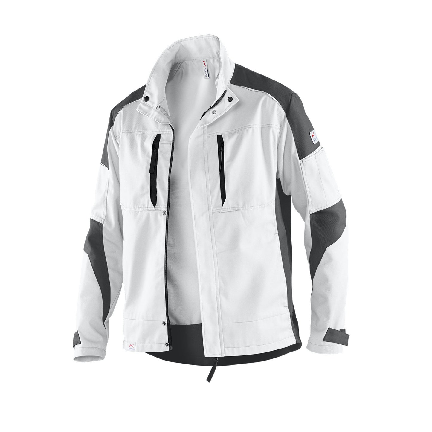 Kübler Activiq Arbeitsjacke Weiß/Anthrazit 1250