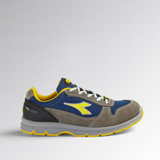 Diadora Run Text Low Arbeitsschuhe S1P SRC ESD Grau/Blau 701.175305