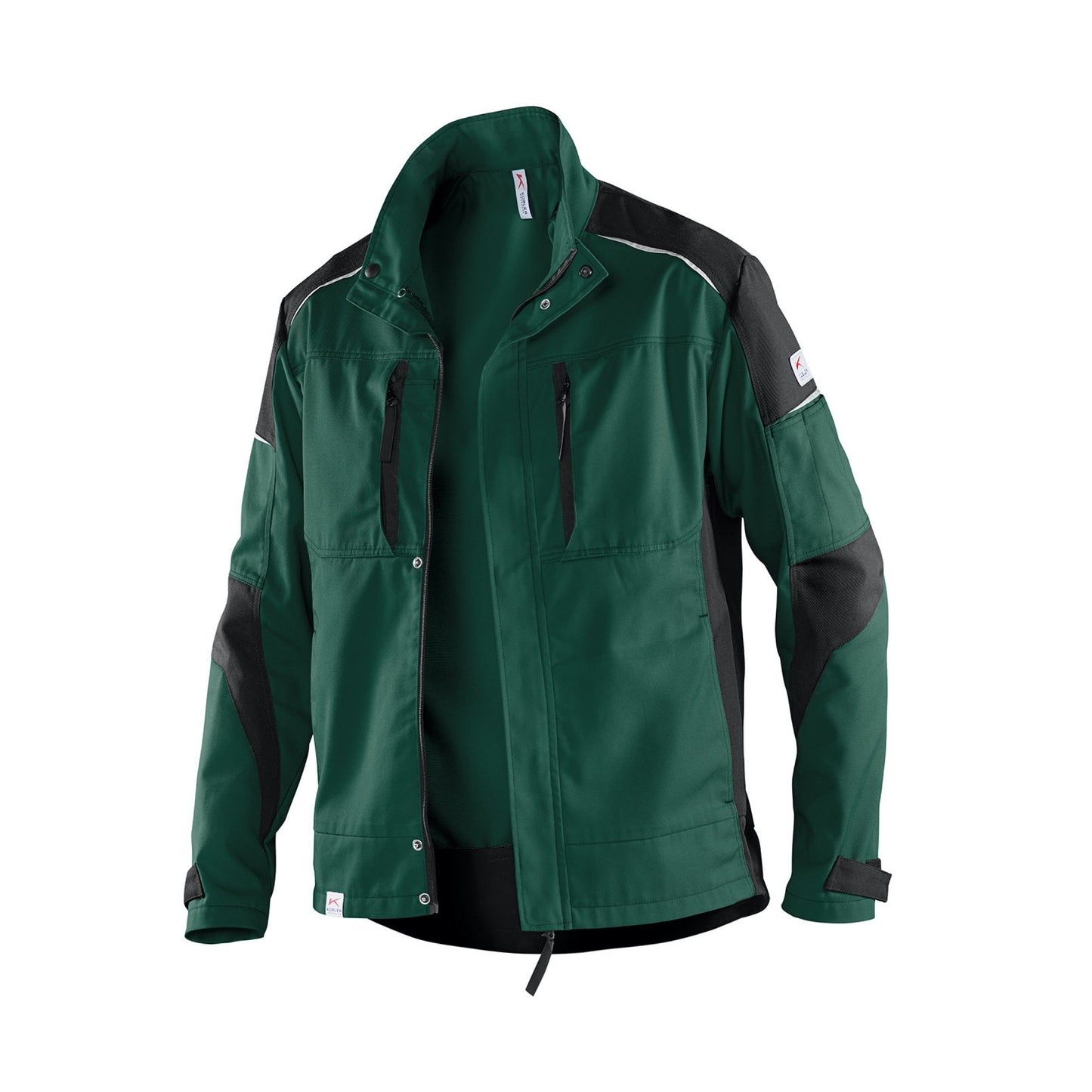 Kübler Activiq Arbeitsjacke Moosgrün/Schwarz 1250
