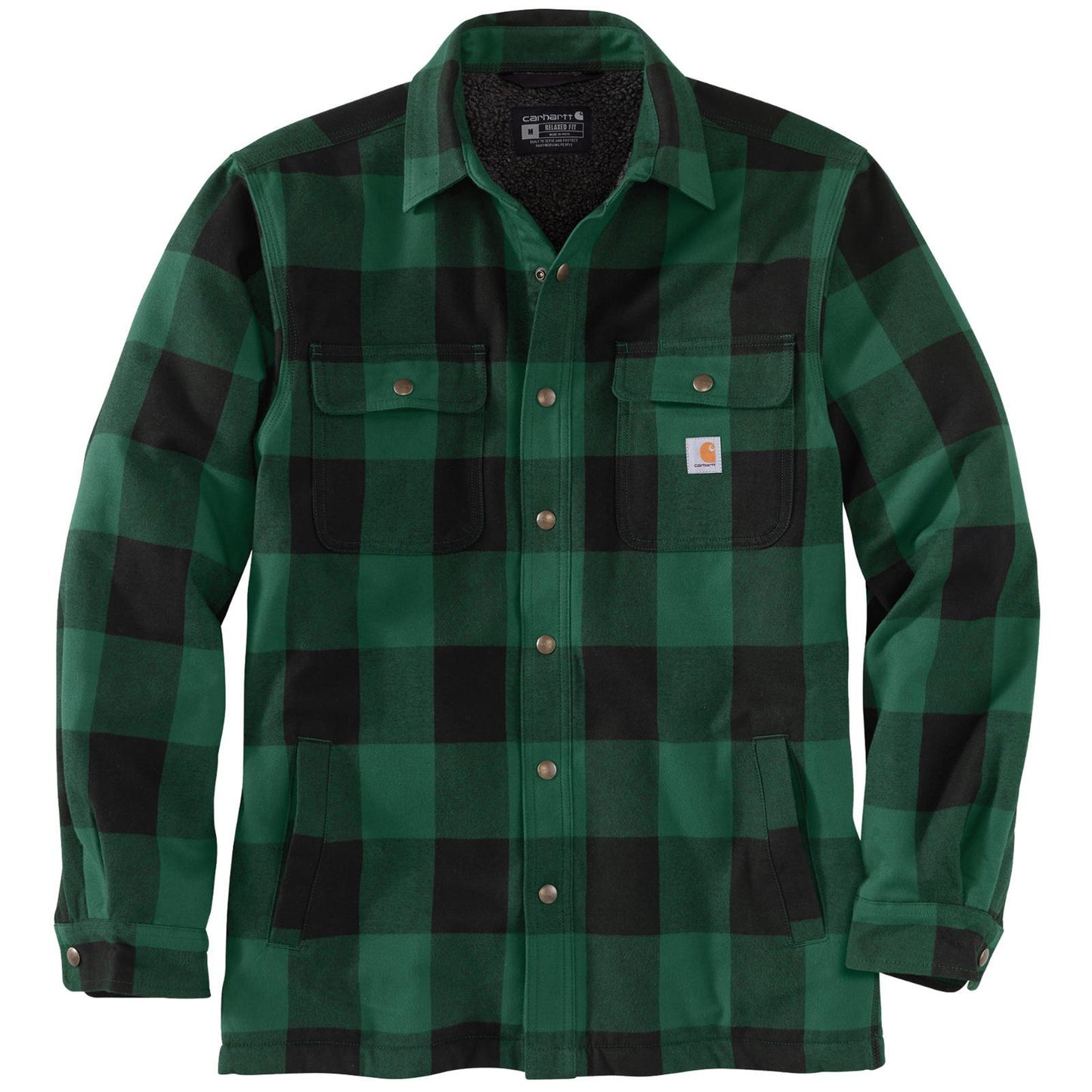 Carhartt Hubbard Sherpa Lined Shirt Jacket Hemdjacke 104911