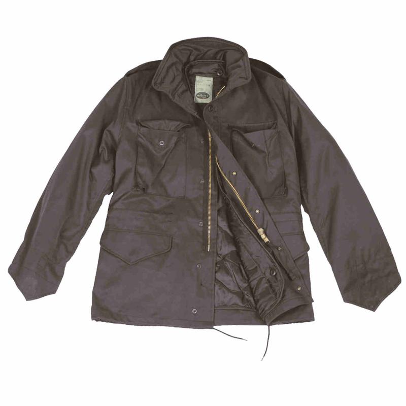 US Feldjacke M65 T/C mit Futter Schwarz