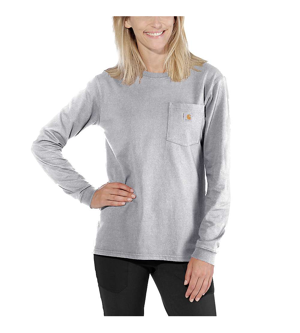 Carhartt Damen Long Sleeve Pocket T-Shirt 103244