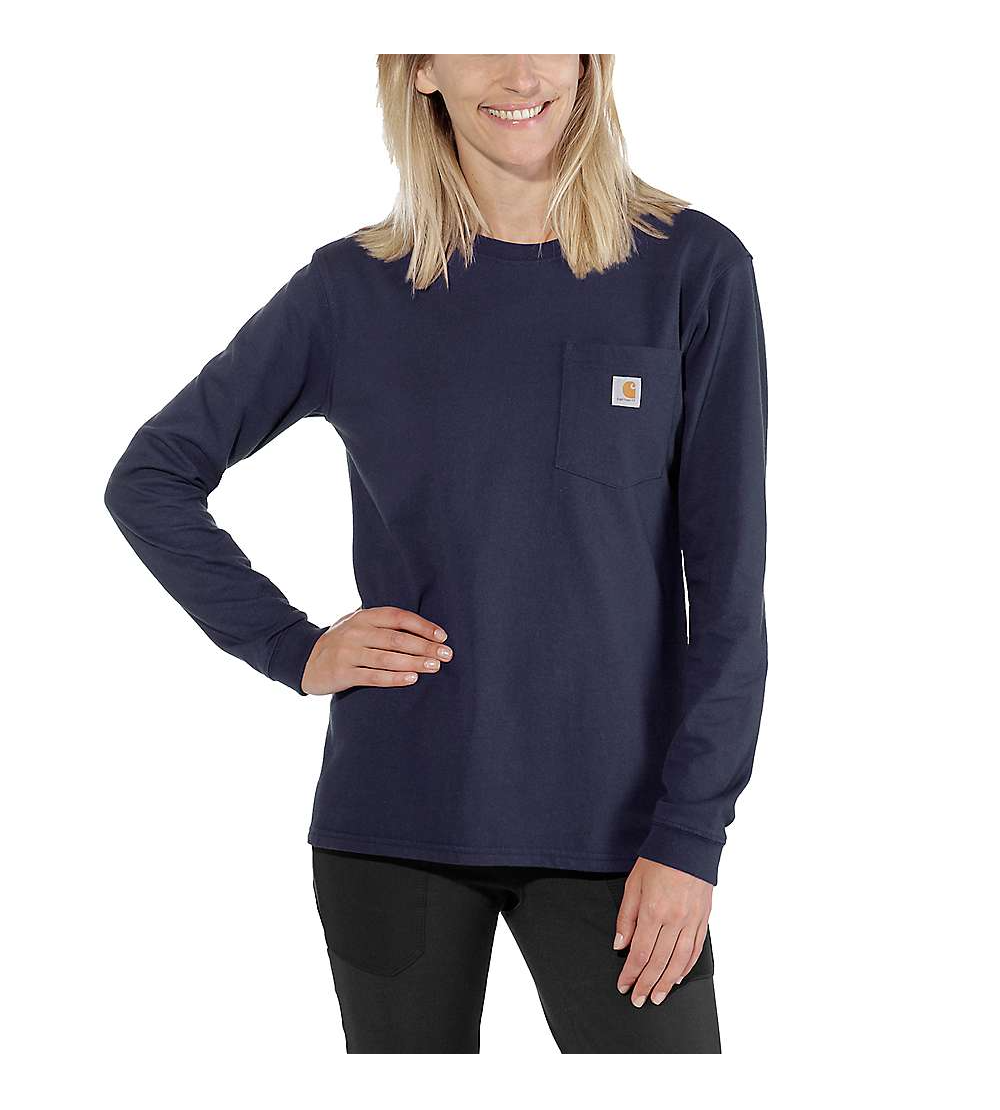 Carhartt Damen Long Sleeve Pocket T-Shirt 103244