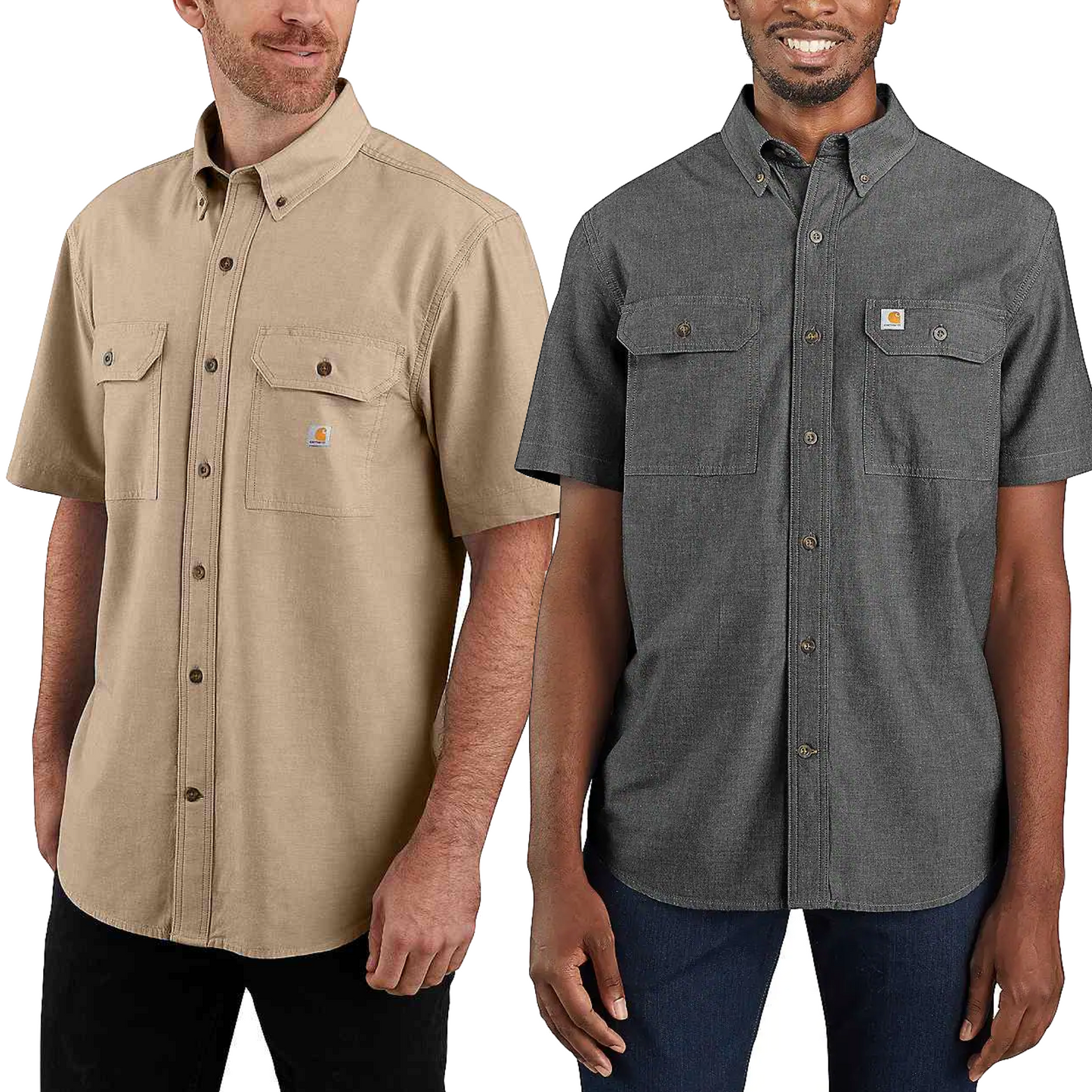 Carhartt Midweight Chambray Herren Kurzarmhemd 104369