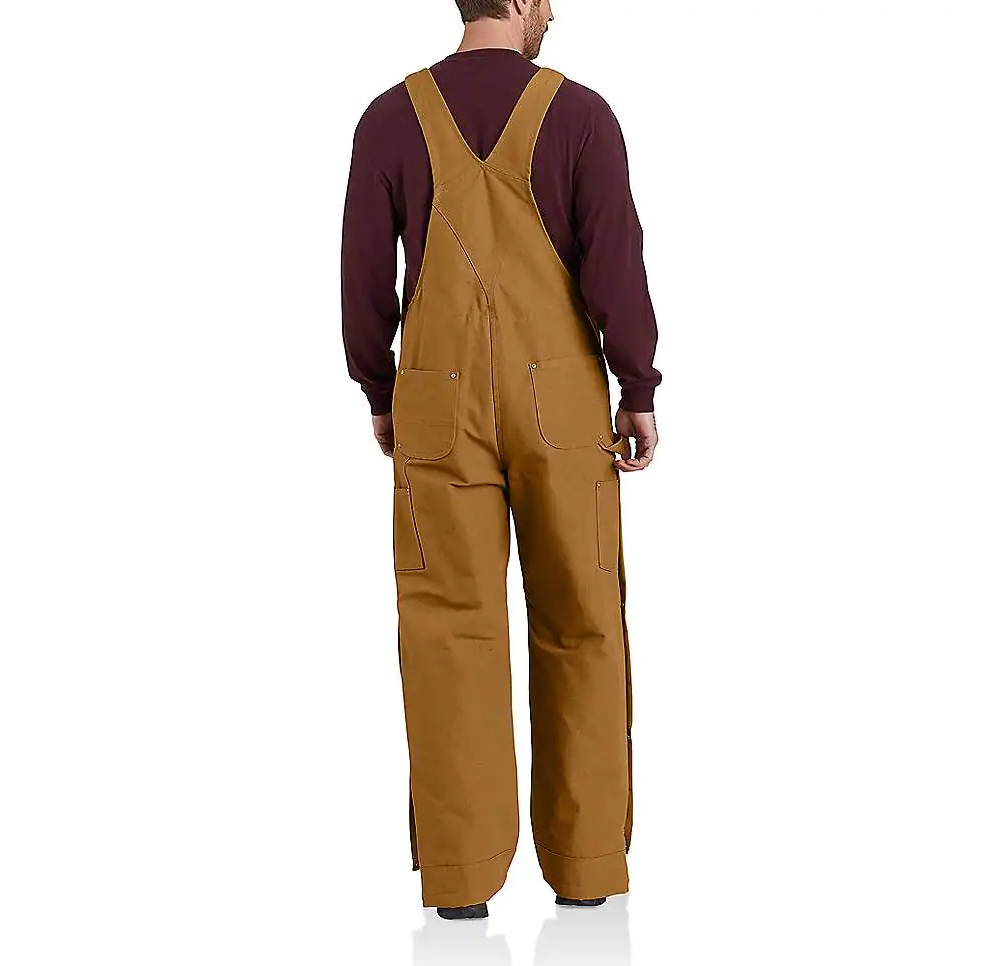 Carhartt Firm Duck Insulated Bib Overall gefütterte Latzhose 104393