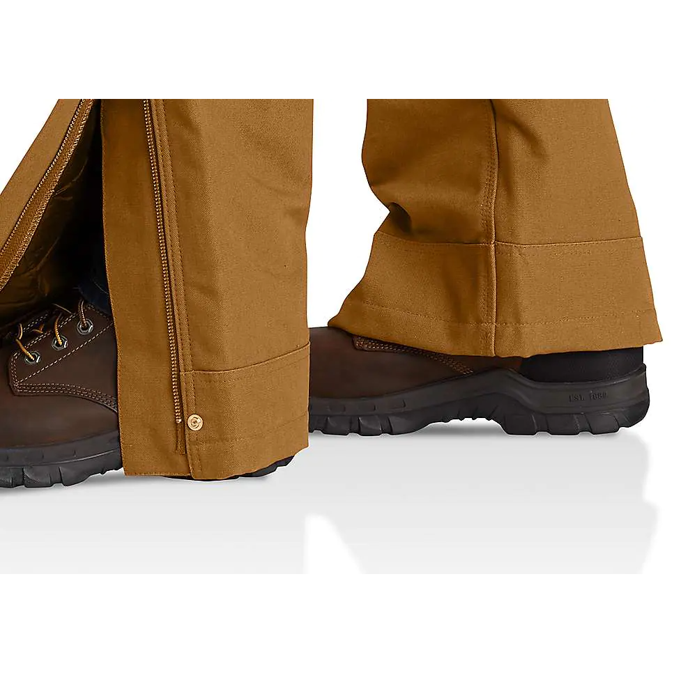 Carhartt Firm Duck Insulated Bib Overall gefütterte Latzhose 104393