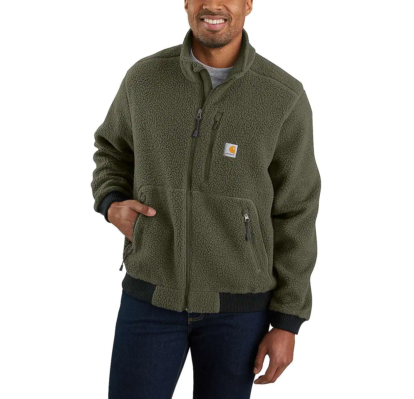 Carhartt Herren Fleece Jacke Sherpa Webpelz 104558