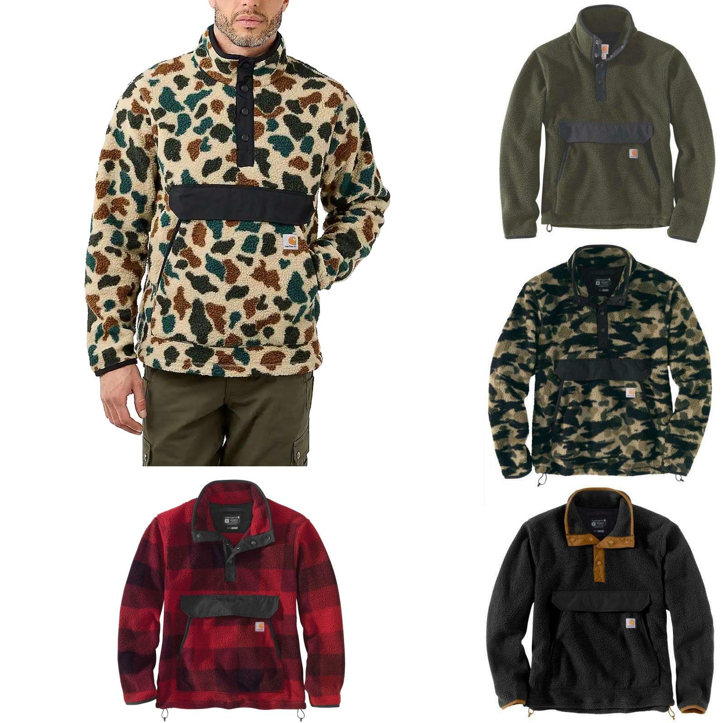 Carhartt Herren Fleece Pullover Sherpa 104991