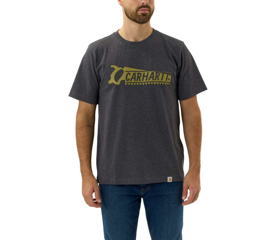 Carhartt T-Shirt mit Saw Graphic Logo 105181