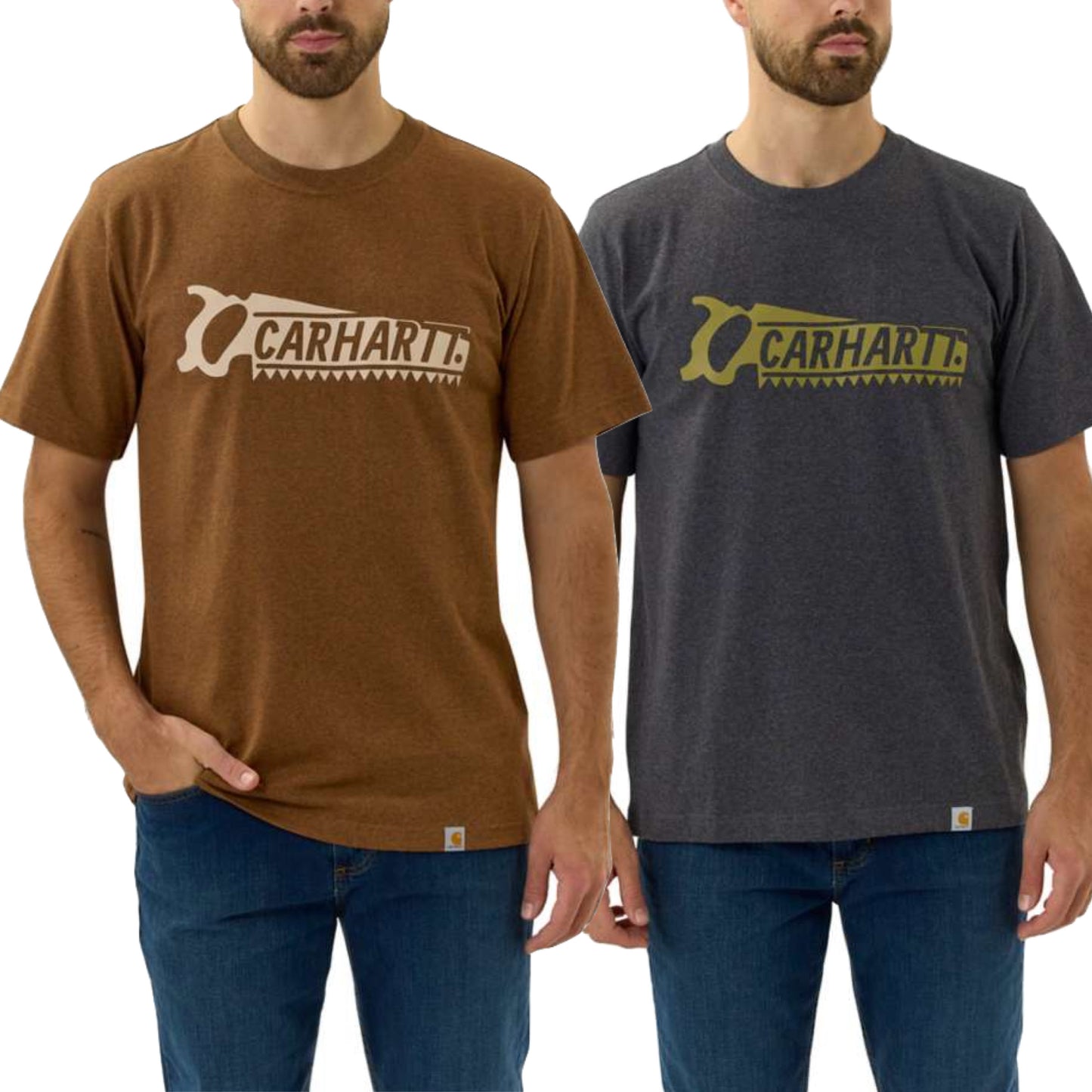 Carhartt T-Shirt mit Saw Graphic Logo 105181
