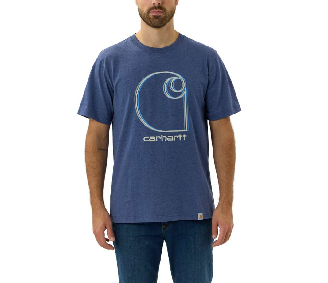 Carhartt T-Shirt mit Carhartt Logo Print 105379
