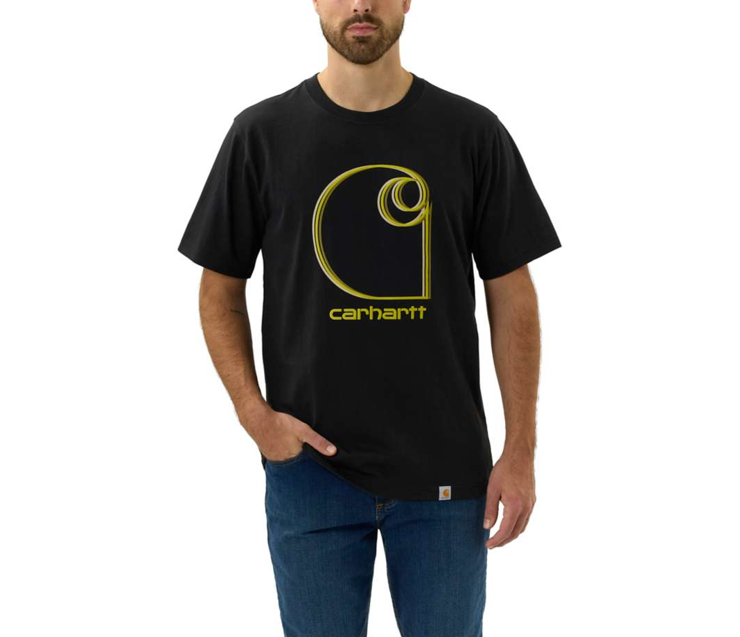 Carhartt T-Shirt mit Carhartt Logo Print 105379