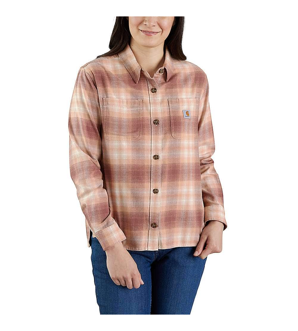 Carhartt Damen Flannel Hemd Karohemd Holzfällerhemd 105574