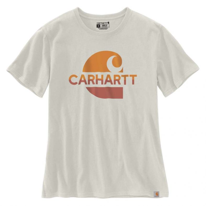 Carhartt Damen T-Shirt mit Carhartt Graphic Logo 105738