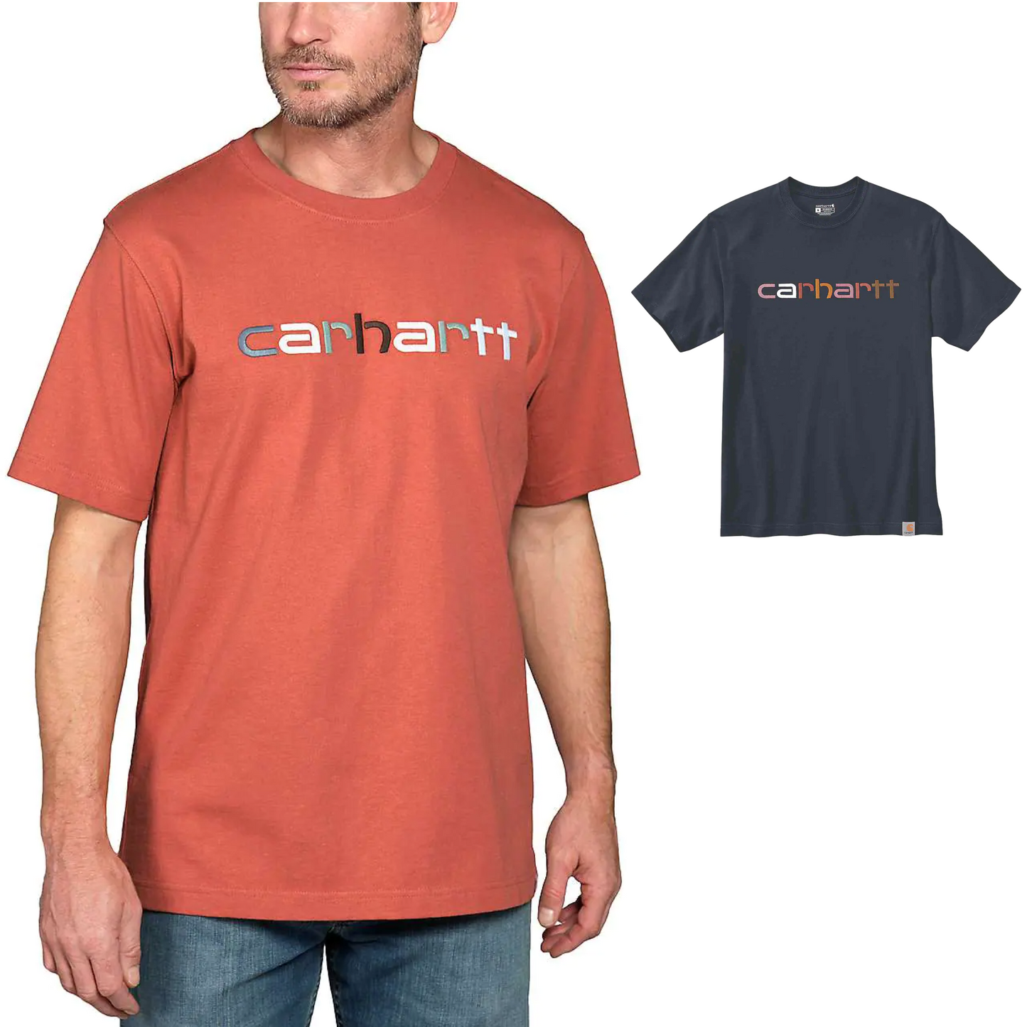 Carhartt Heavyweight Short Sleeve Logo Graphic T-Shirt 105797