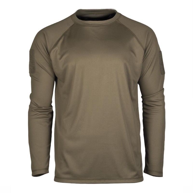 Mil-Tec Tactical Quick Dry Langarmshirt Oliv