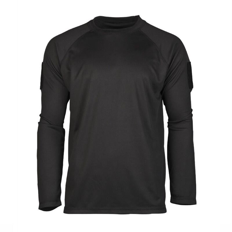 Mil-Tec Tactical Quick Dry Langarmshirt Schwarz