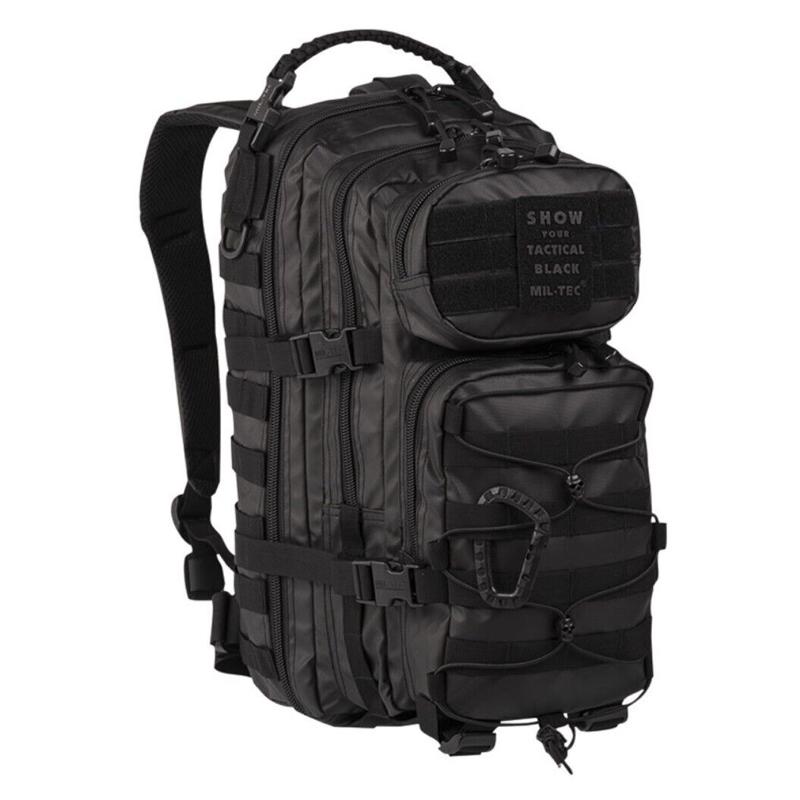 Mil-Tec US Assault Pack SM Tactical Rucksack Schwarz