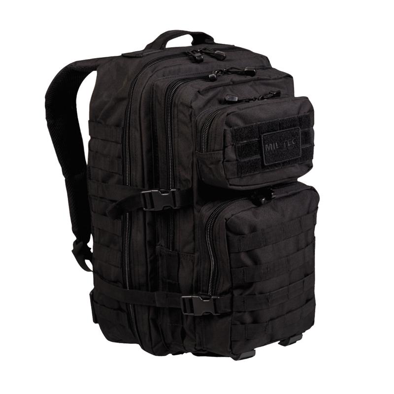 Mil-Tec US Assault Pack LG Rucksack Schwarz