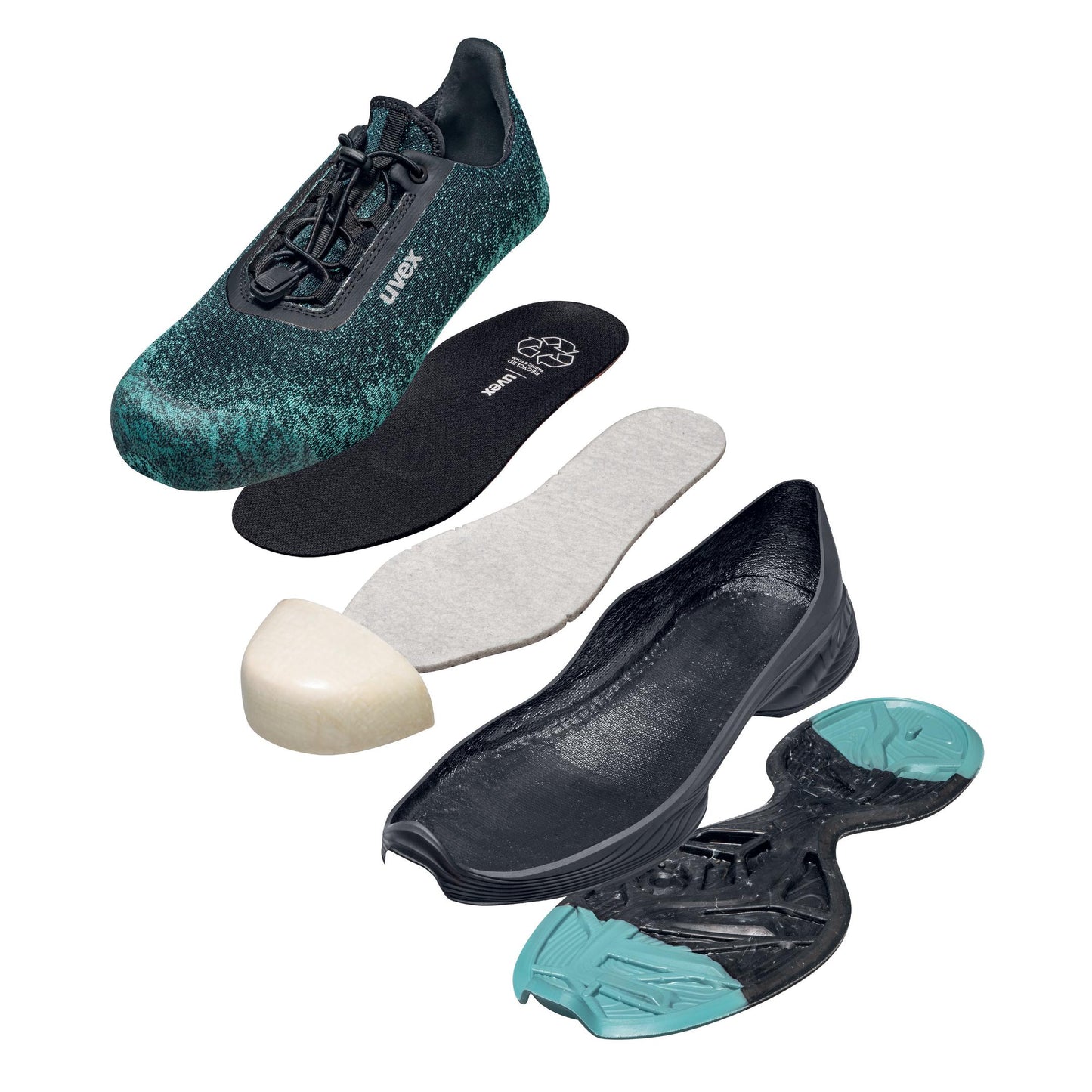uvex 1 G2 planet Sicherheitsschuh S1P Halbschuh Weite 11 68242
