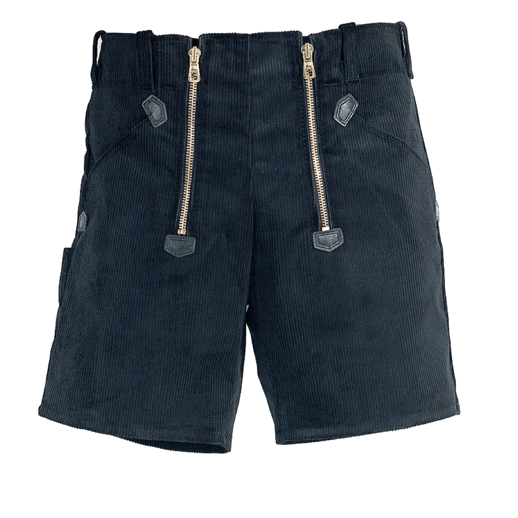 FHB Hans Zunftshorts Genuacord Schwarz 20033