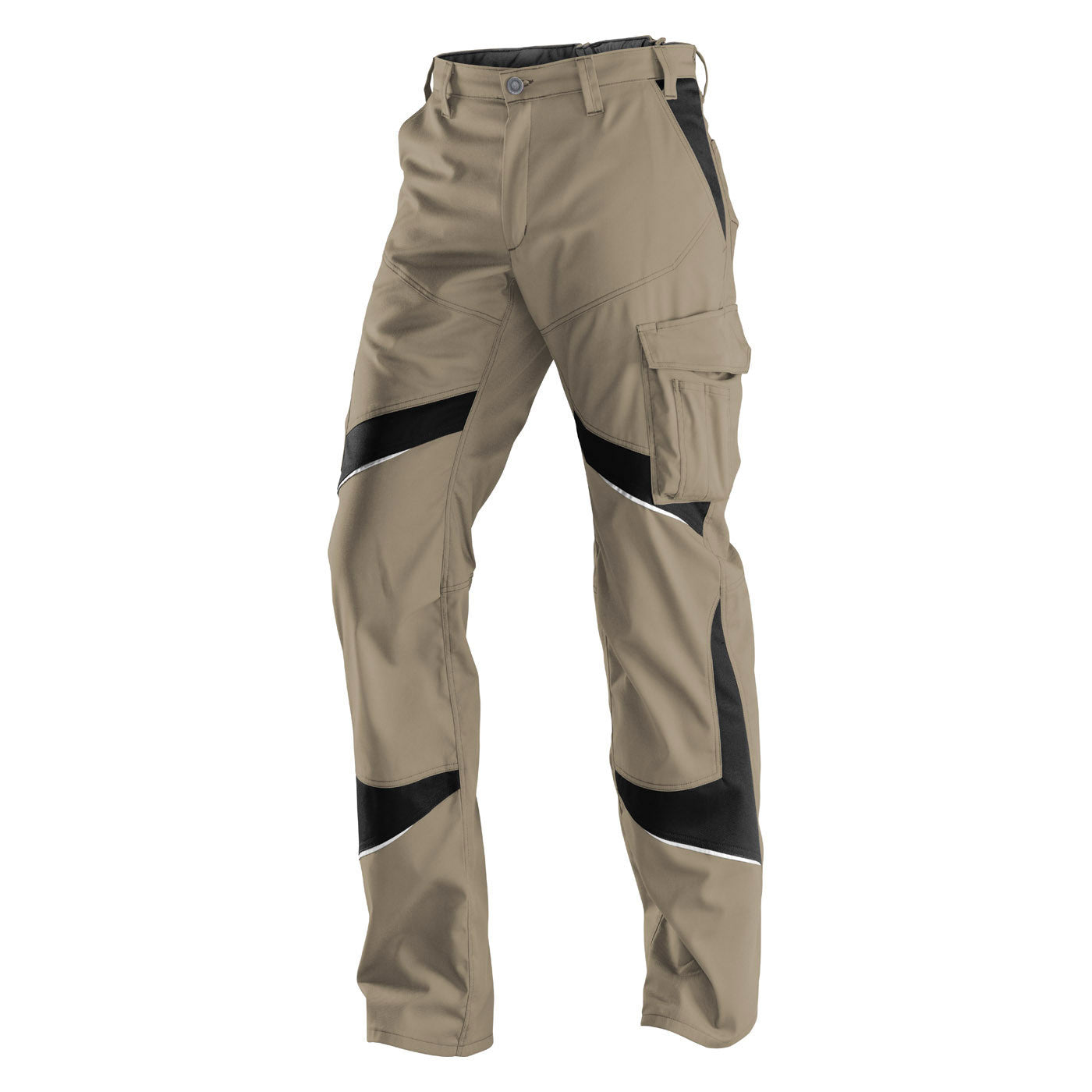 Kübler Activiq Arbeitshose Bundhose Sandbraun/Schwarz 2250