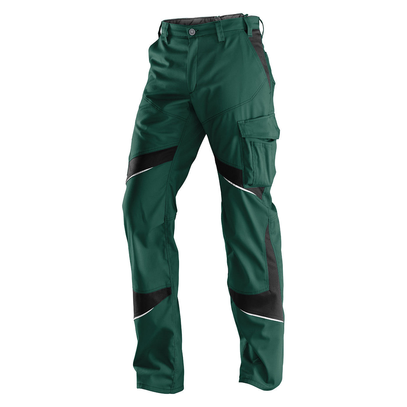 Kübler Activiq Arbeitshose Bundhose Moosgrün/Schwarz 2250