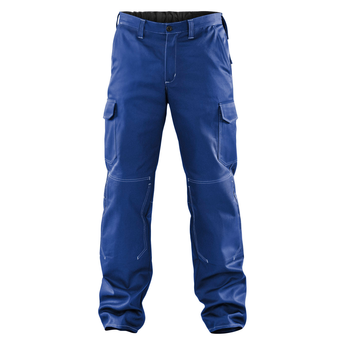 Kübler Organiq Arbeitshose Bundhose Kornblumenblau 2448