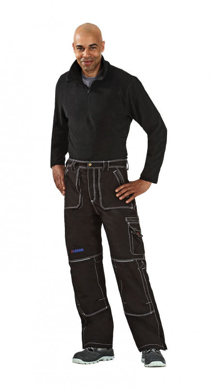 Planam Basalt Winterhose Winddicht Wasserdicht Schwarz 3385