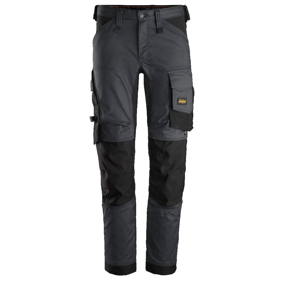 Snickers AllroundWork Stretch Arbeitshose Grau/Schwarz 6341