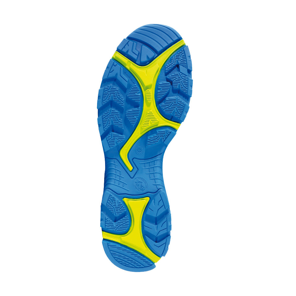 HAIX Black Eagle Safety 40.1 low/blue-citrus Arbeitsschuhe S3 610009 + gratis HAIX Athletic Socken