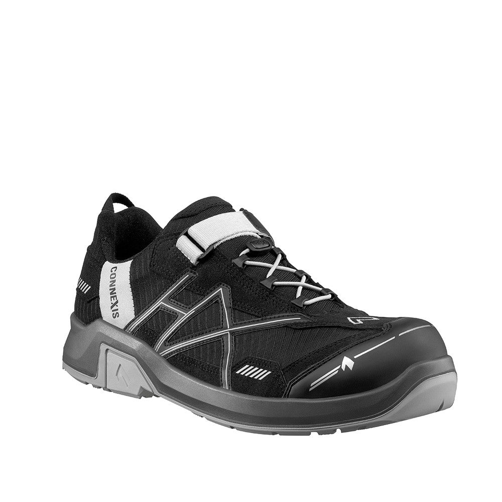 Haix Connexis Safety T Sicherheitsschuhe S1P low Black/Silver 630004