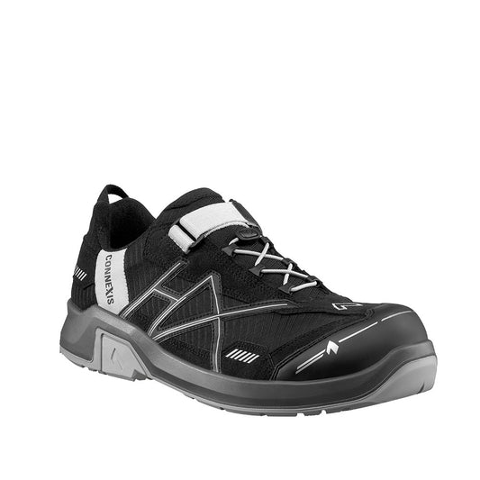 Haix Connexis Safety T Sicherheitsschuhe S1P low Black/Silver 630004