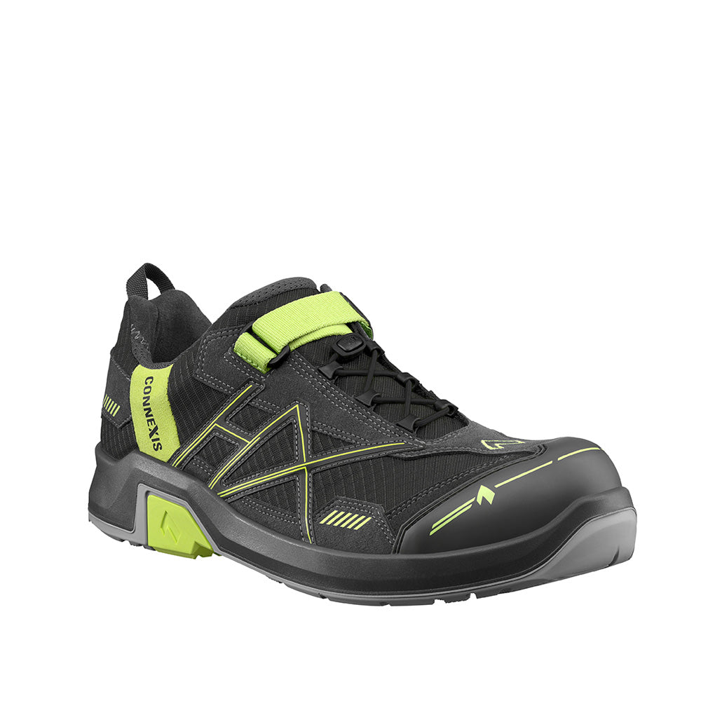 Haix Connexis Safety T Sicherheitsschuhe S1P low Grey/Citrus 630010