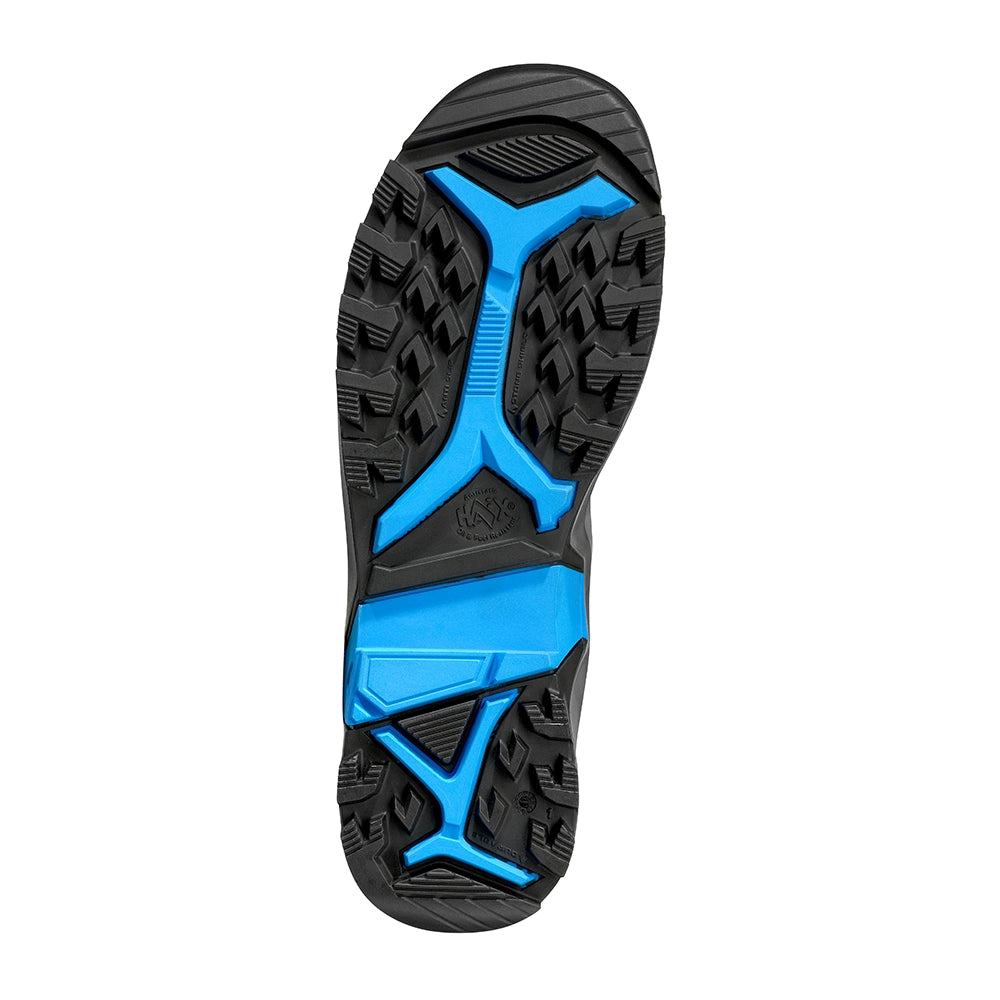 Haix Connexis Safety+ GTX Low Sicherheitsschuhe S3 Grau/Blau 631002