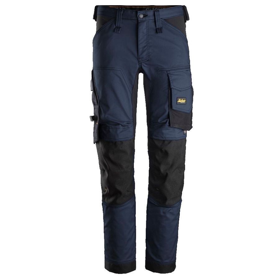 Snickers AllroundWork Stretch Arbeitshose Navy/Schwarz 6341