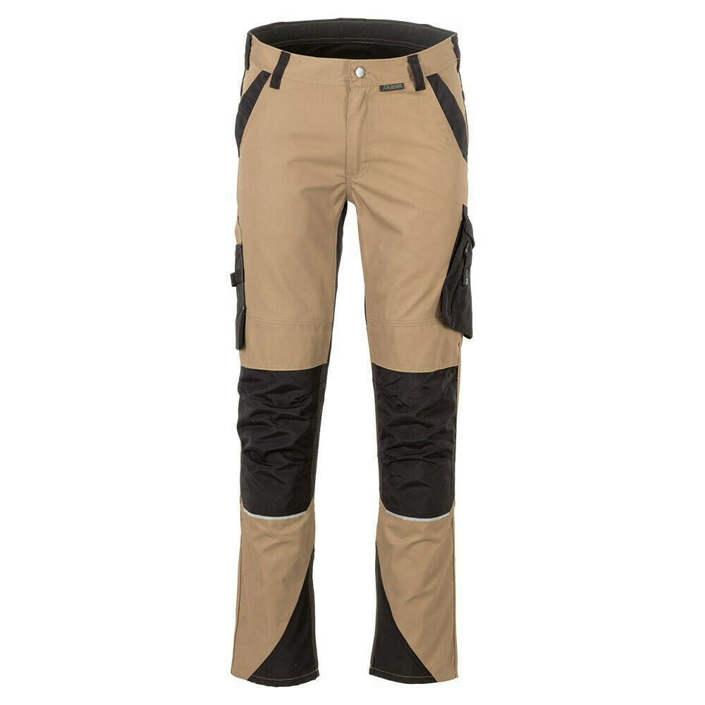 Planam Norit Herren Arbeitshose Sand/Schwarz 6403