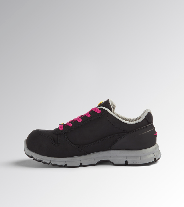 Diadora Run Low Arbeitsschuhe S3 SRC ESD Schwarz/Pink 701.175303