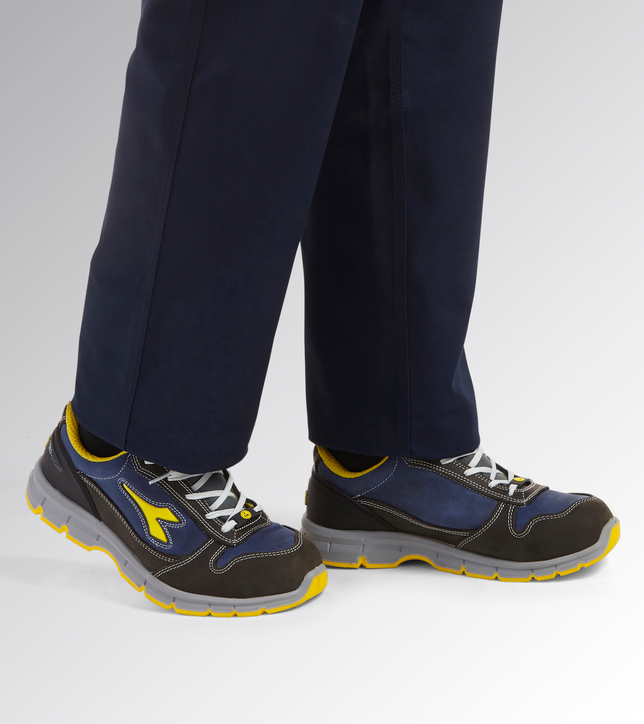 Diadora Run Low Arbeitsschuhe S3 SRC ESD Grau/Blau 701.175303