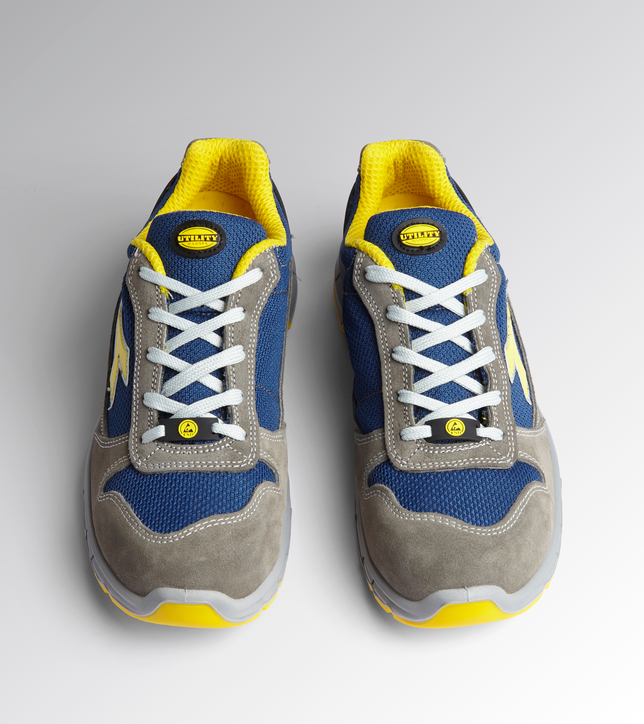 Diadora Run Text Low Arbeitsschuhe S1P SRC ESD Grau/Blau 701.175305