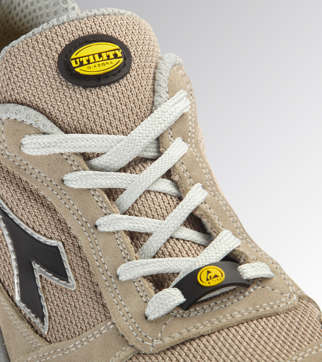 Diadora Run Text Low Arbeitsschuhe S1P SRC ESD Beige 701.175305
