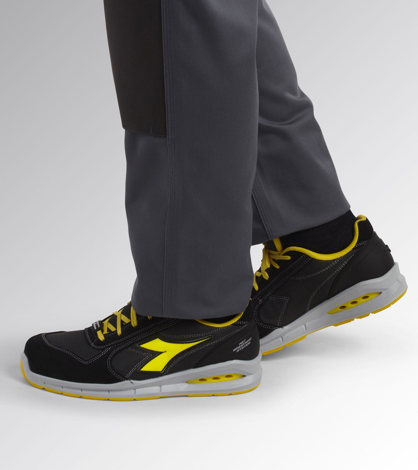 Diadora Run Net Airbox Low Arbeitsschuhe S1PS SRC Schwarz 701.181146