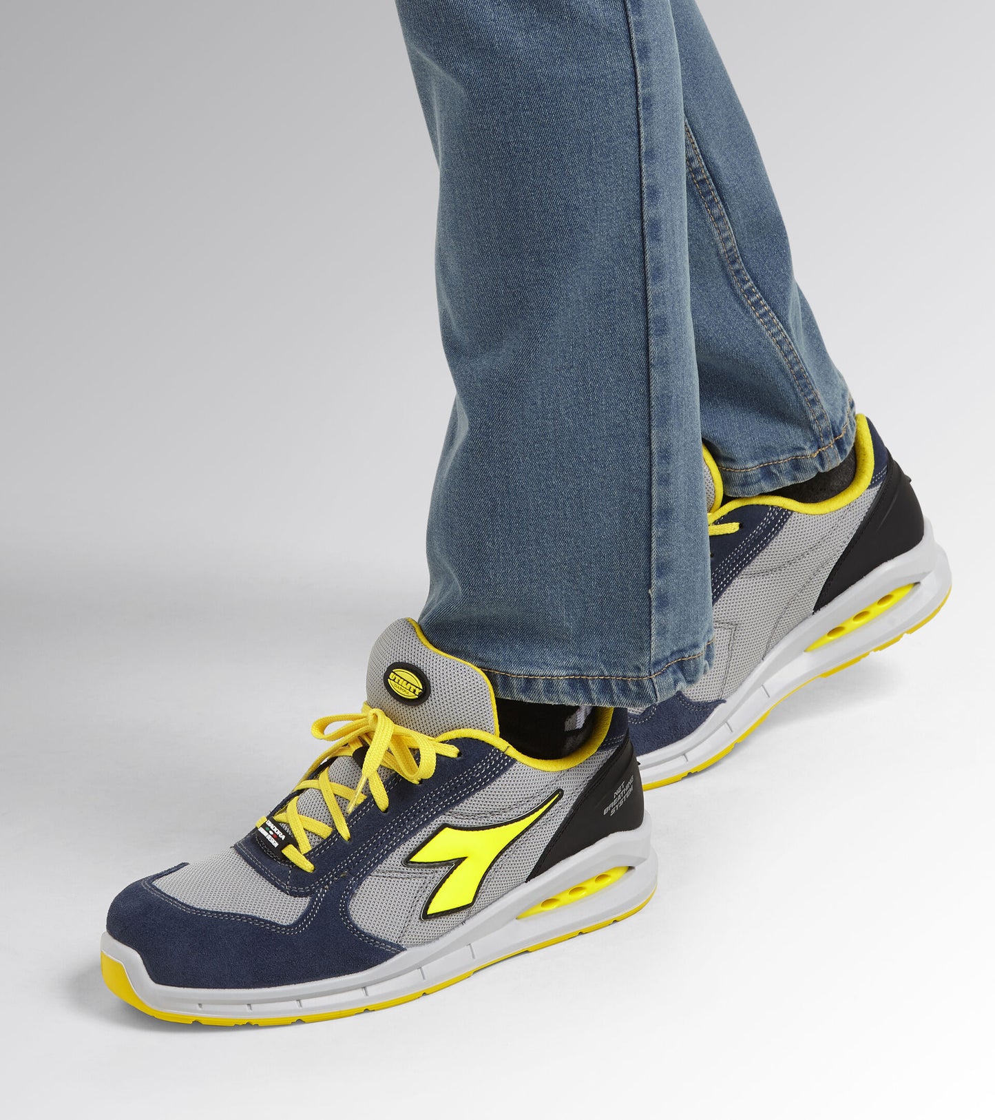 Diadora Run Net Airbox Low Arbeitsschuhe S1P SRC Blau/Grau 701.176217
