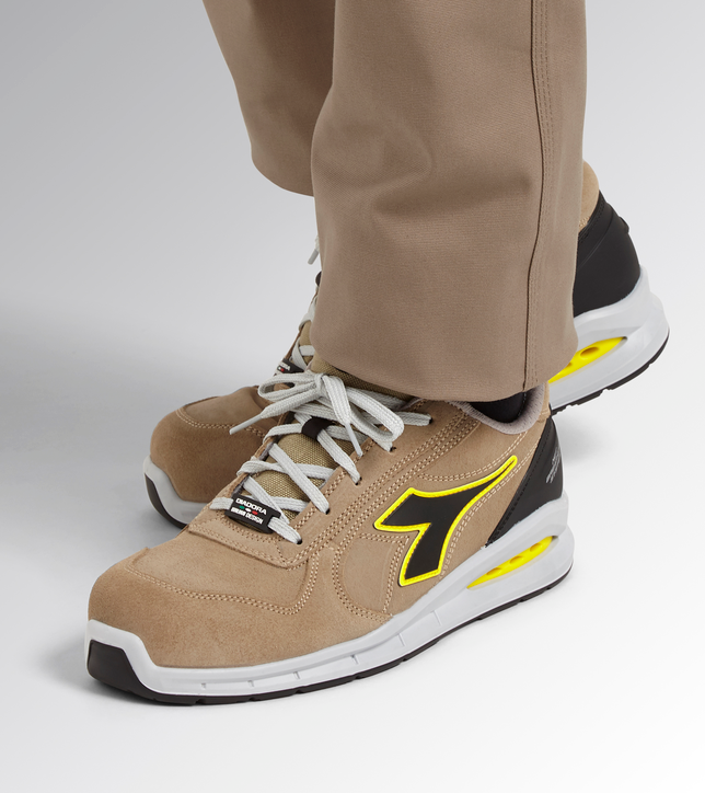 Diadora Run Net Airbox Low Arbeitsschuhe S3S SRC Braun 701.181148