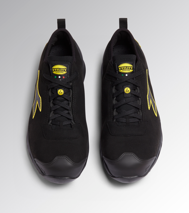 Diadora Fly Litebase Low Arbeitsschuhe S3 HRO SRC ESD Schwarz 701.179463