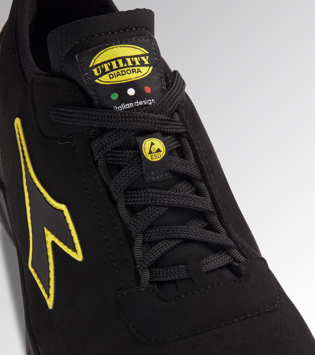 Diadora Fly Litebase Low Arbeitsschuhe S3 HRO SRC ESD Schwarz 701.179463
