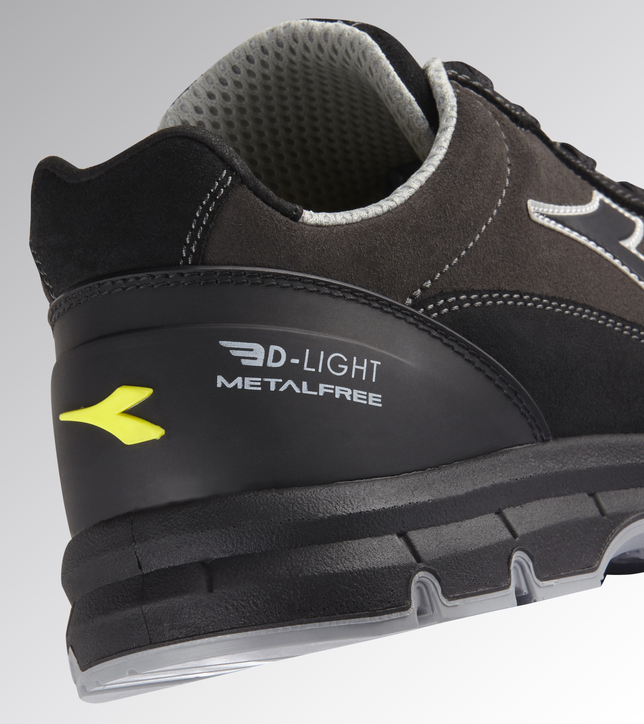 Diadora Run Text Low Metallfrei Sicherheitsschuhe S3 ESD Schwarz/Anthrazit 701.179896