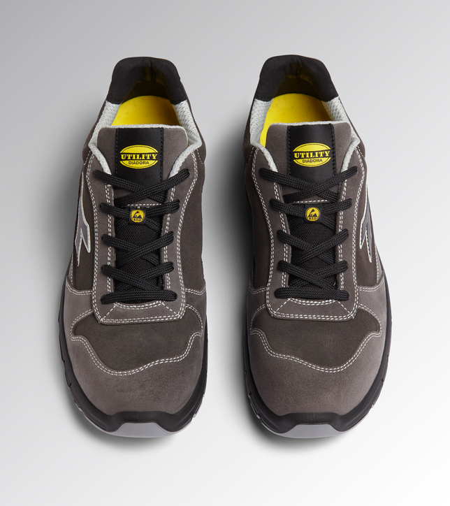 Diadora Run Text Low Metallfrei Sicherheitsschuhe S3 ESD Grau/Anthrazit 701.179896