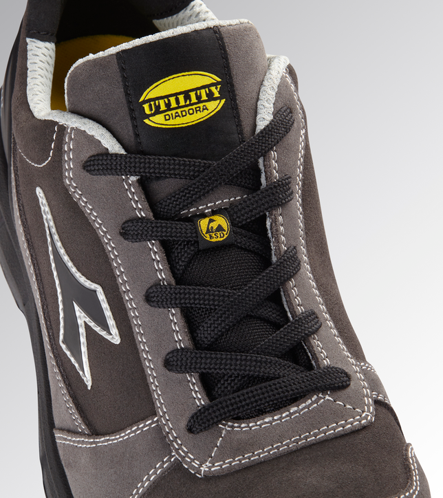 Diadora Run Text Low Metallfrei Sicherheitsschuhe S3 ESD Grau/Anthrazit 701.179896